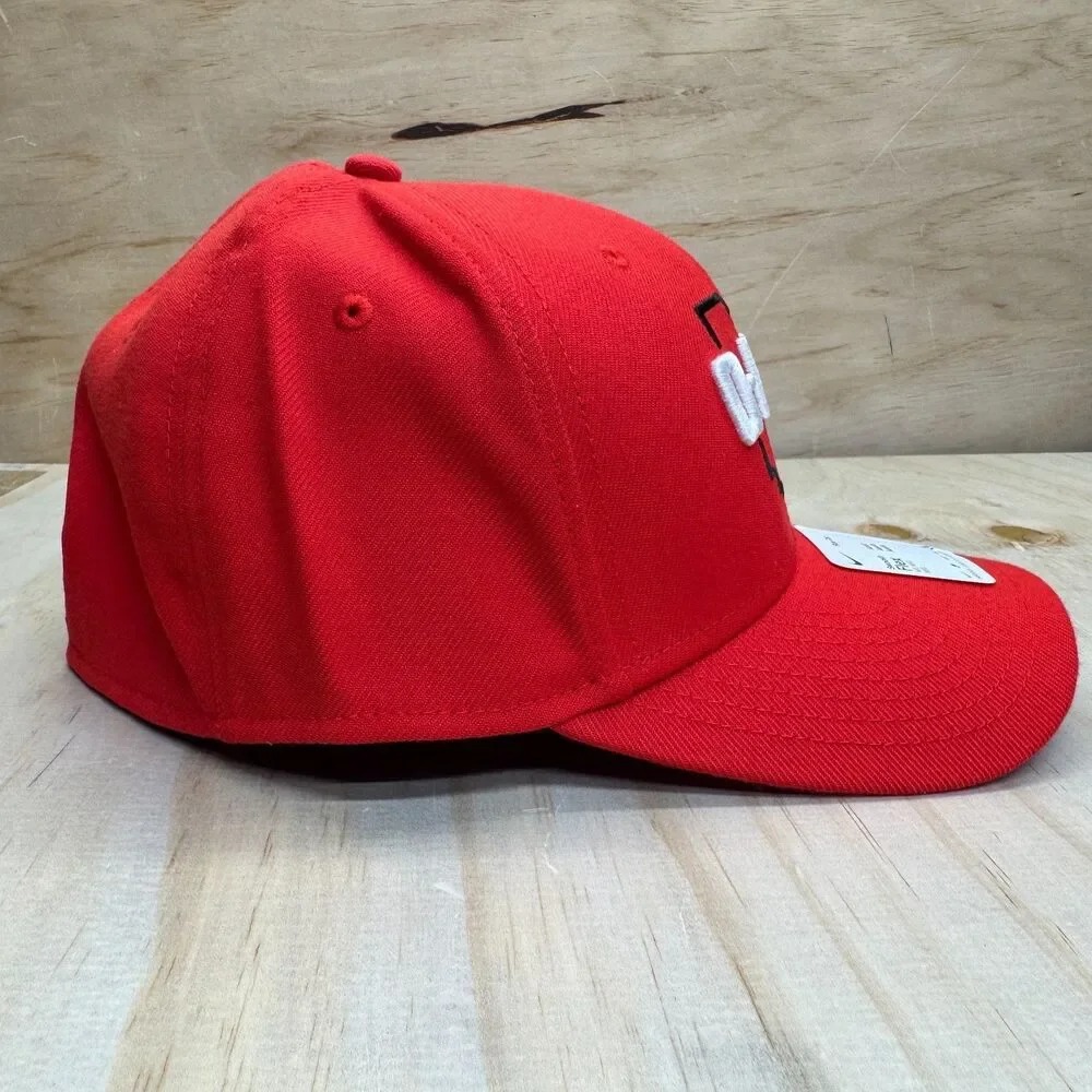 NEW Ohio State Buckeyes Nike Local O-H-I-O Swoosh Flex Hat Fitted Scarlet M/L